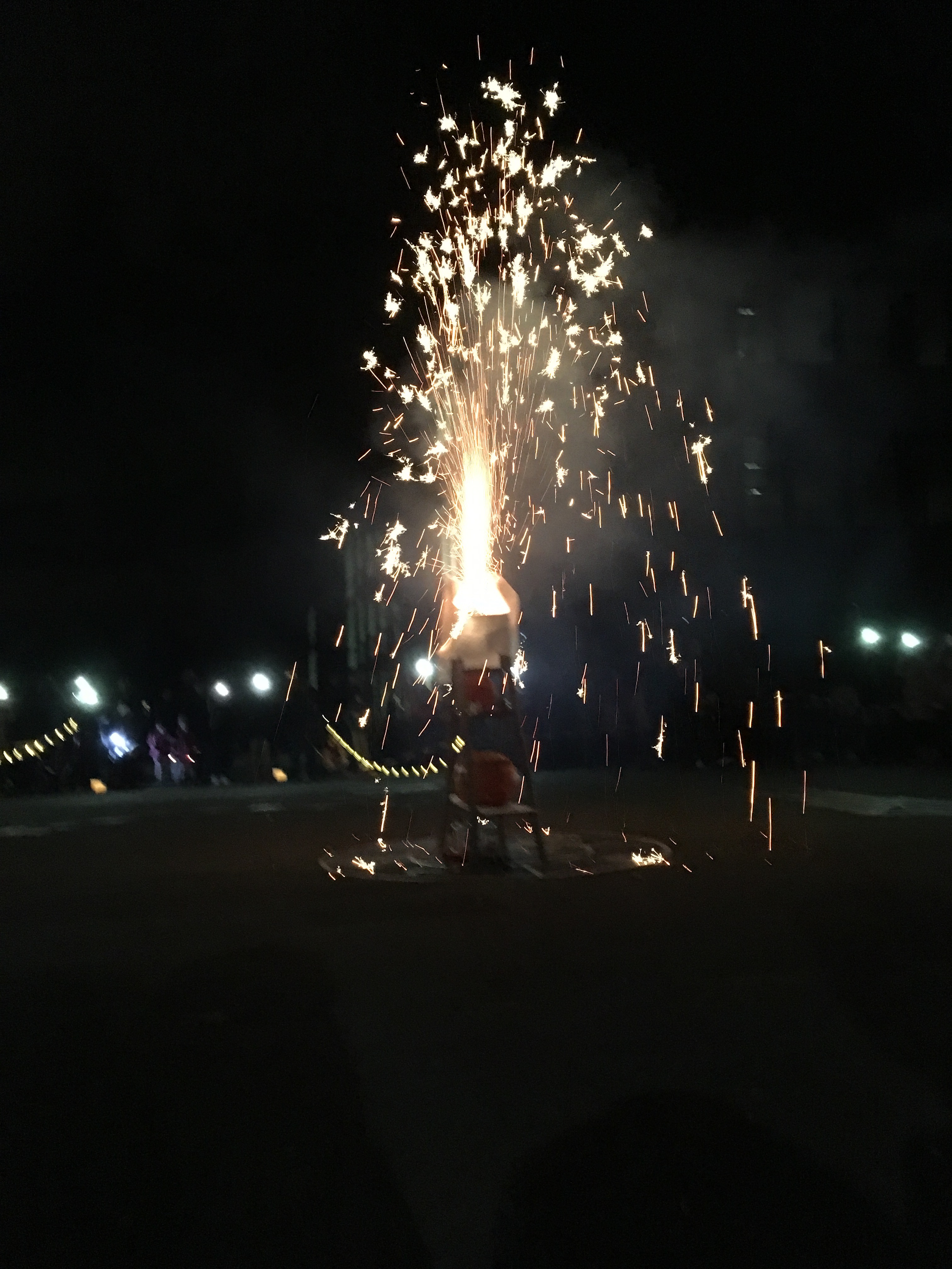 Der Vulkan zum Schluss